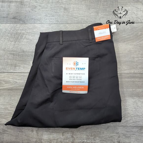 Van Heusen Straight Fit Dress Pants Size 46X30 - Picture 6 of 6